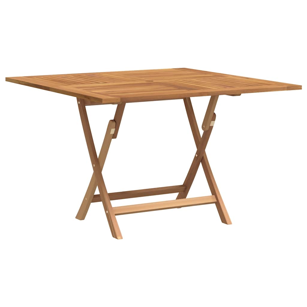 Gartentisch Klappbar 110x110x75 cm Massivholz Teak