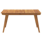 Gartentisch 150x90x75 cm Massivholz Akazie