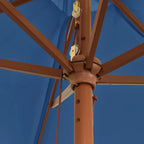 Sonnenschirm mit Holzmast 299x240 cm