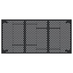 Gartentisch Anthrazit 165x80x72 cm Stahl