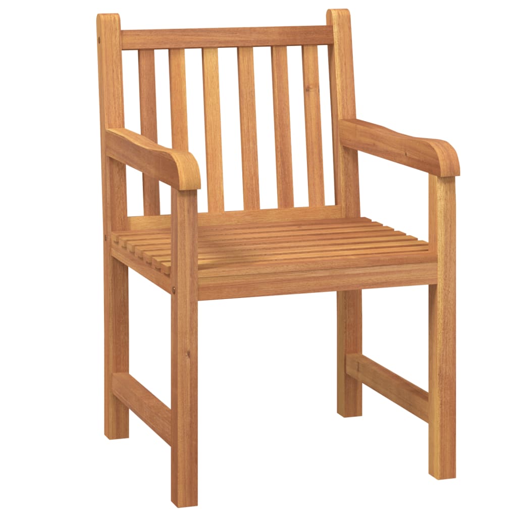 5-tlg. Garten-Essgruppe Massivholz Teak
