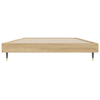 Bettgestell ohne Matratze Sonoma-Eiche 100x200 cm Holzwerkstoff