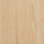 Bettgestell ohne Matratze Sonoma-Eiche 200x200 cm Holzwerkstoff