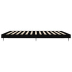 Bettgestell ohne Matratze Schwarz 180x200 cm Holzwerkstoff