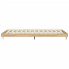 Bettgestell ohne Matratze Sonoma-Eiche 100x200 cm Holzwerkstoff