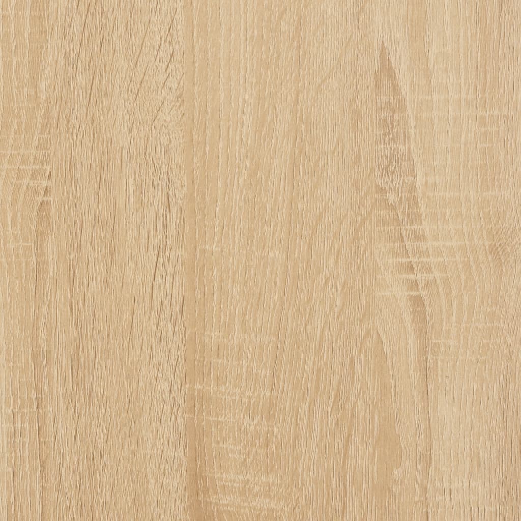 Bettgestell Sonoma-Eiche 135x190 cm Holzwerkstoff
