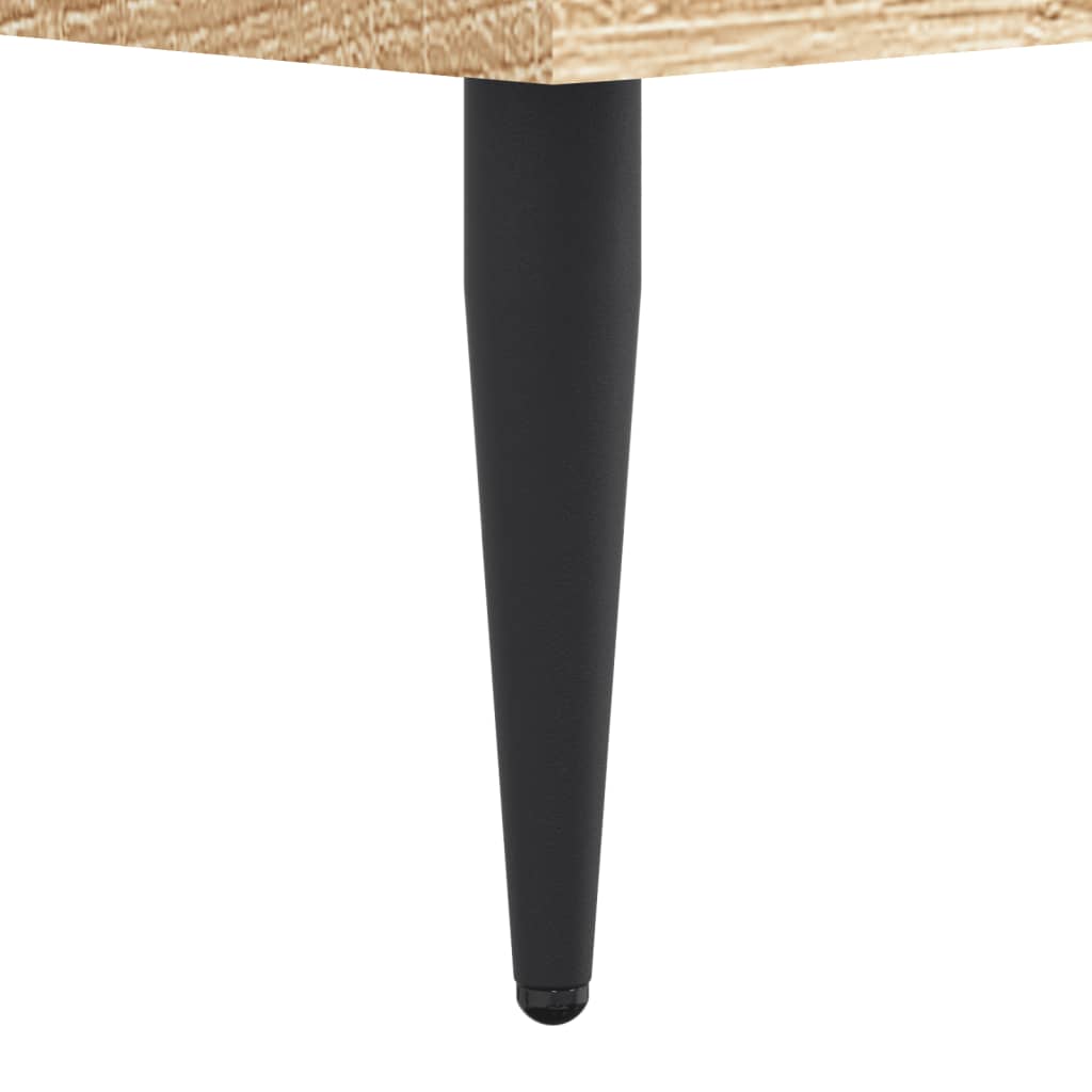Bettgestell ohne Matratze Sonoma-Eiche 120x190 cm Holzwerkstoff
