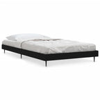 Bettgestell Schwarz 90x190 cm Holzwerkstoff