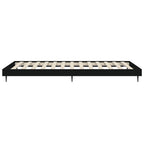 Bettgestell Schwarz 90x190 cm Holzwerkstoff