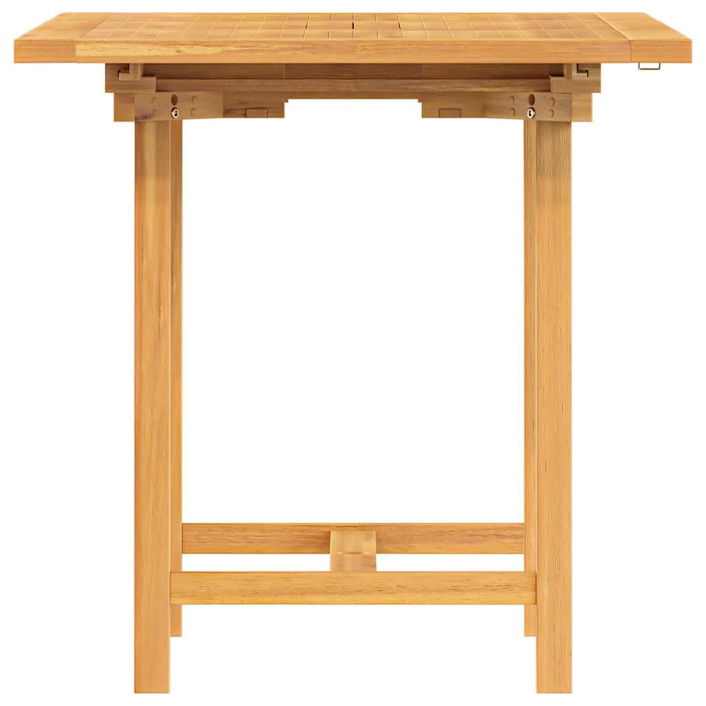 Gartentisch Ausziehbar 110-160x80x75 cm Massivholz Teak