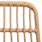 3-tlg. Garten-Essgruppe Poly Rattan