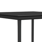 3-tlg. Garten-Essgruppe mit Kissen Poly Rattan und Stahl