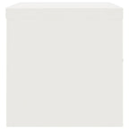 Aktenschrank Weiß 90x40x40 cm Stahl