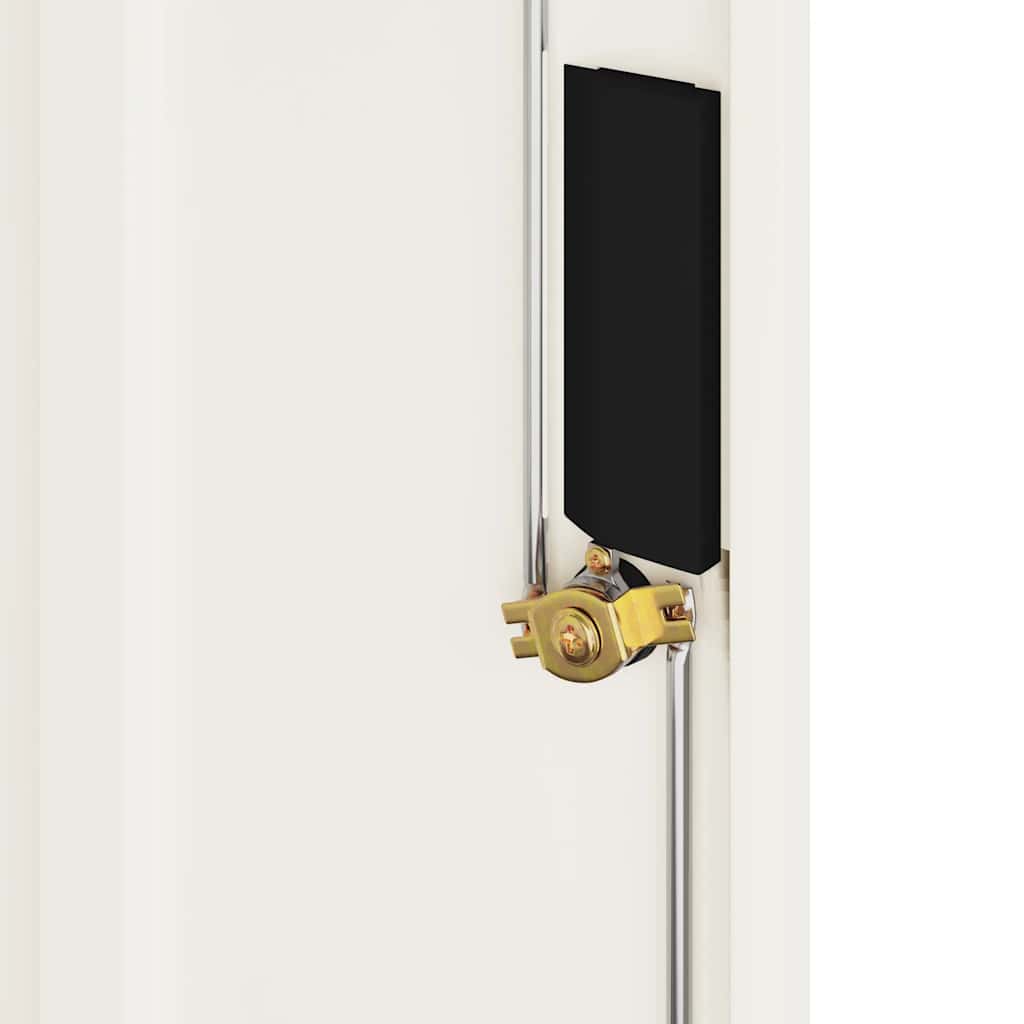 Aktenschrank Weiß 79x40x90 cm Stahl
