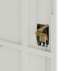 Aktenschrank Hellgrau 105x40x180 cm Stahl