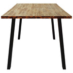 Esstisch 150x90x75 cm Massivholz Akazie