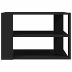 Couchtisch Schwarz 58x58x40 cm Holzwerkstoff