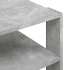Couchtisch Betongrau 58x58x40 cm Holzwerkstoff