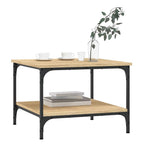 Couchtisch Sonoma-Eiche 55x55x40 cm Holzwerkstoff