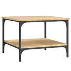 Couchtisch Sonoma-Eiche 55x55x40 cm Holzwerkstoff