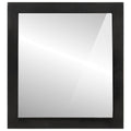 Badspiegel 55x1x60 cm Glas und Massivholz Mango