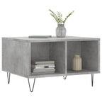 Couchtisch Betongrau 60x50x36,5 cm Holzwerkstoff