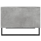 Couchtisch Betongrau 60x50x36,5 cm Holzwerkstoff