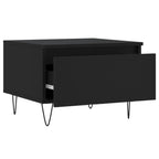 Couchtische 2 Stk. Schwarz 50x46x35 cm Holzwerkstoff