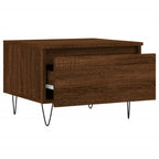 Couchtische 2 Stk. Braun Eichen-Optik 50x46x35 cm Holzwerkstoff