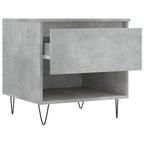 Couchtische 2 Stk. Betongrau 50x46x50 cm Holzwerkstoff