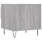 Couchtische 2 Stk. Grau Sonoma 50x46x50 cm Holzwerkstoff