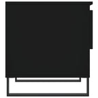 Couchtische 2 Stk. Schwarz 50x46x50 cm Holzwerkstoff
