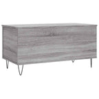 Couchtisch Grau Sonoma 90x44,5x45 cm Holzwerkstoff