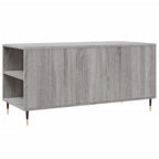 Couchtisch Grau Sonoma 102x44,5x50 cm Holzwerkstoff