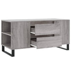 Couchtisch Grau Sonoma 102x44,5x50 cm Holzwerkstoff