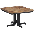Couchtisch 55x55x40 cm Recyceltes Massivholz Teak
