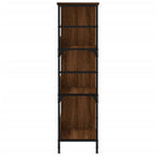 Bücherregal Braun Eichen-Optik 78,5x33x117,5 cm Holzwerkstoff
