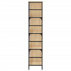Bücherregal Sonoma-Eiche 78,5x33x153 cm Holzwerkstoff
