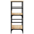 Bücherregal Sonoma-Eiche 50x33x82 cm Holzwerkstoff