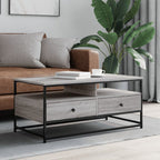 Couchtisch Grau Sonoma 100x51x45 cm Holzwerkstoff