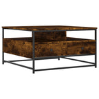 Couchtisch Räuchereiche 80x80x45 cm Holzwerkstoff