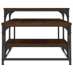 Couchtisch Braun Eichen-Optik 102x60x45 cm Holzwerkstoff