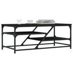 Couchtisch Schwarz 100x49x40 cm Holzwerkstoff
