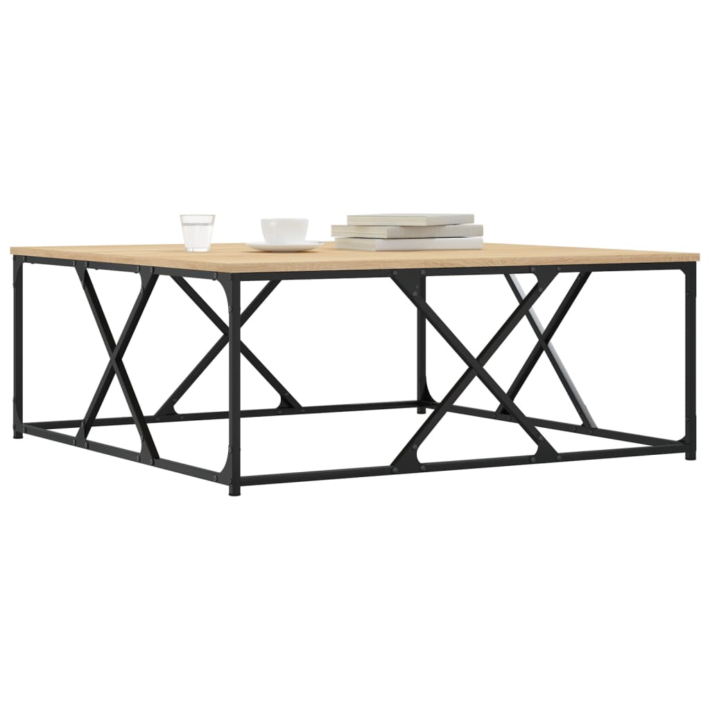 Couchtisch Sonoma-Eiche 100x100x40 cm Holzwerkstoff