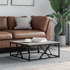 Couchtisch Grau Sonoma 70x70x30 cm Holzwerkstoff