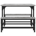 Couchtisch Grau Sonoma 100x50,5x40 cm Holzwerkstoff