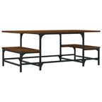 Couchtisch Braun Eichen-Optik 100x50,5x40 cm Holzwerkstoff