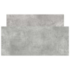 Bettgestell Betongrau 90x200 cm Holzwerkstoff