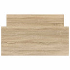 Bettgestell ohne Matratze Sonoma-Eiche 100x200 cm Holzwerkstoff