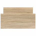 Bettgestell ohne Matratze Sonoma-Eiche 90x190 cm Holzwerkstoff